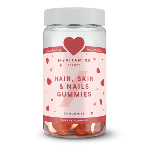 Gummies Cheveux, Peau & Ongles - Edition Cœur Double Couche