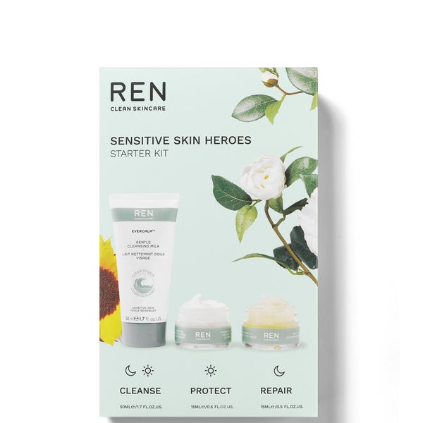 REN Clean Skincare Sensitive Skin Heroes Starter Kit