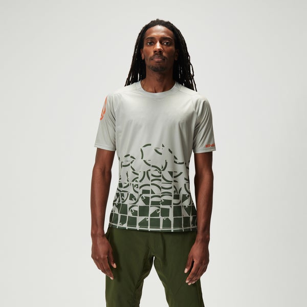 Hommes T-shirt Icône LTD - Gris Galet