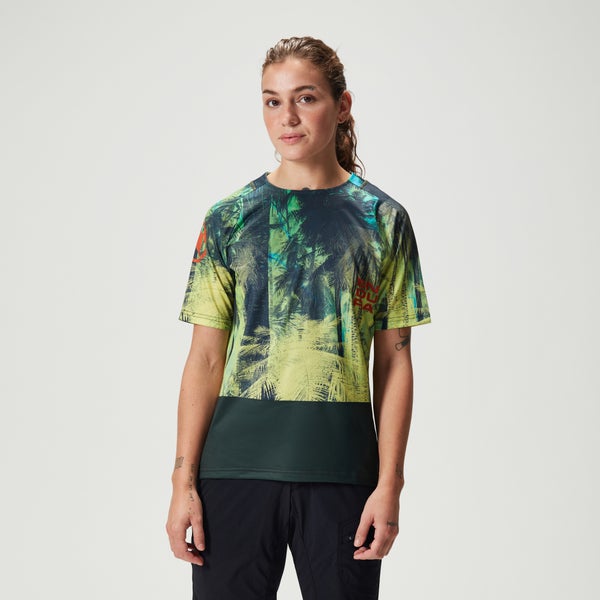 Mujer Camiseta Tropical LTD para mujer - Ghillie Green