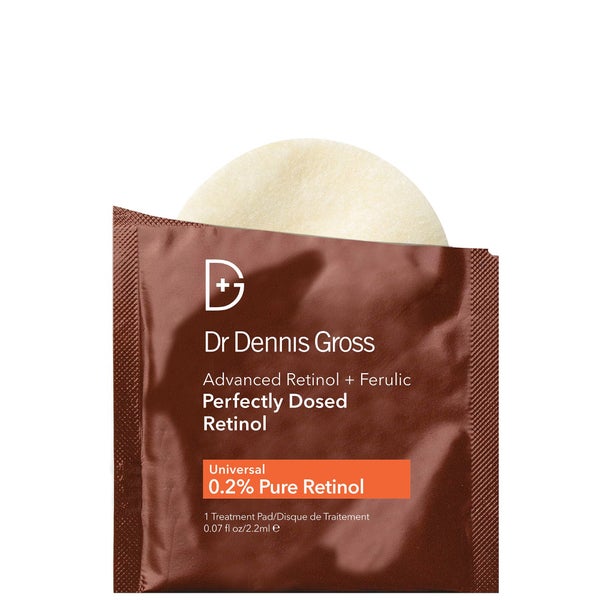 Dr Dennis Gross Skincare Advanced Retinol + Ferulic Perfectly Dosed Retinol Universal 0.2% 30 Pads