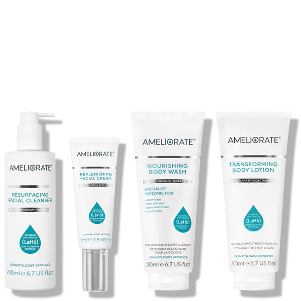 AMELIORATE Face & Body Dry Skin Bundle