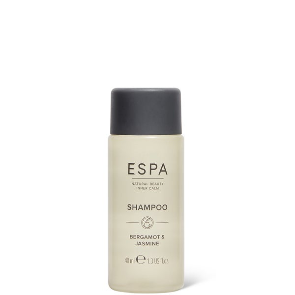 ESPA Bergamot and Jasmine Shampoo 40ml Bottle