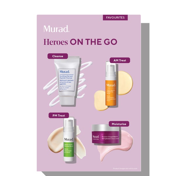 LF Exclusive Murad Heroes On The Go Set with Retinol and Vitamin C Serums