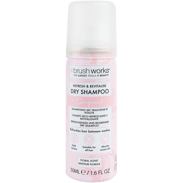 brushworks Refresh & Revitalise Floral Dry Shampoo 50ml