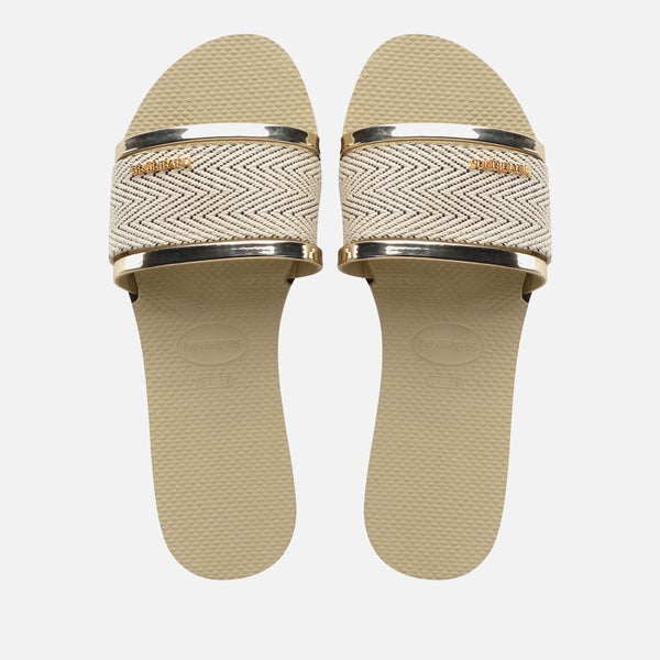 Havaianas Women's Trancoso Slide Sandals - Sand Grey