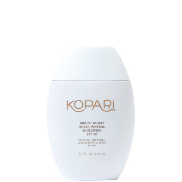 Kopari Beauty Bright as Day Sheer Mineral Sunscreen SPF50 50ml