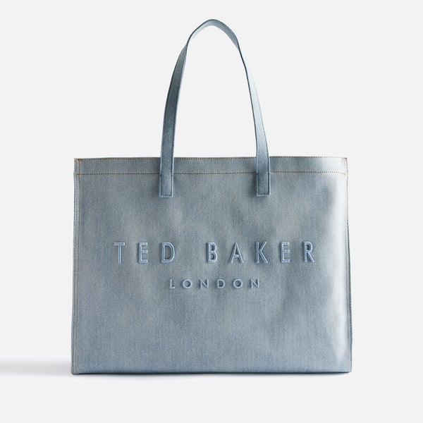 Ted Baker Women's Danimy Denim Extra Large Icon Bag - Light Blue