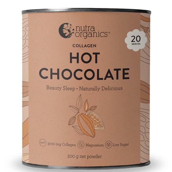Nutra Organics Collagen Hot Chocolate Powder 200g