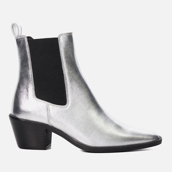 Dune London Women's Pexas Leather Heeled Boots