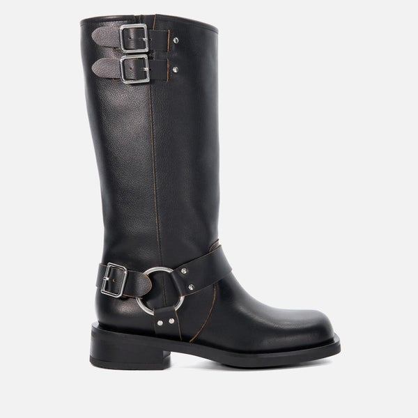 Dune London Women's Totoe Leather Heeled Boots