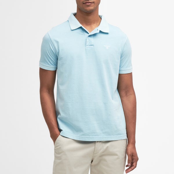 Barbour Heritage Terra Dye Cotton-Jersey Polo Shirt