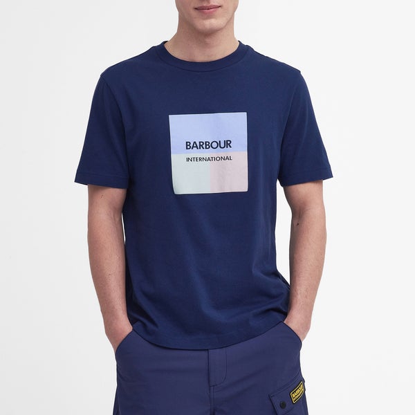 Barbour International Triptych Graphic Cotton-Jersey T-Shirt