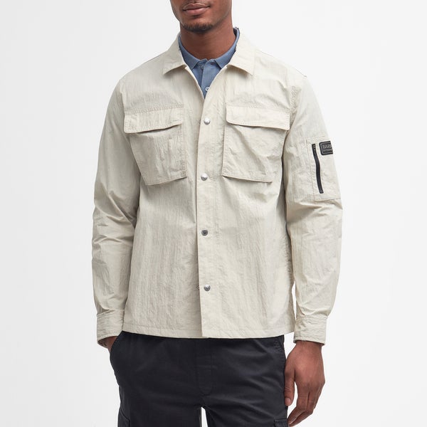 Barbour International Men's Shutter Nylon Overshirt - Mist