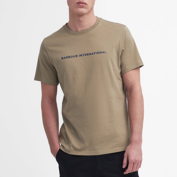 Barbour International Motored Logo-Print Cotton-Jersey T-Shirt
