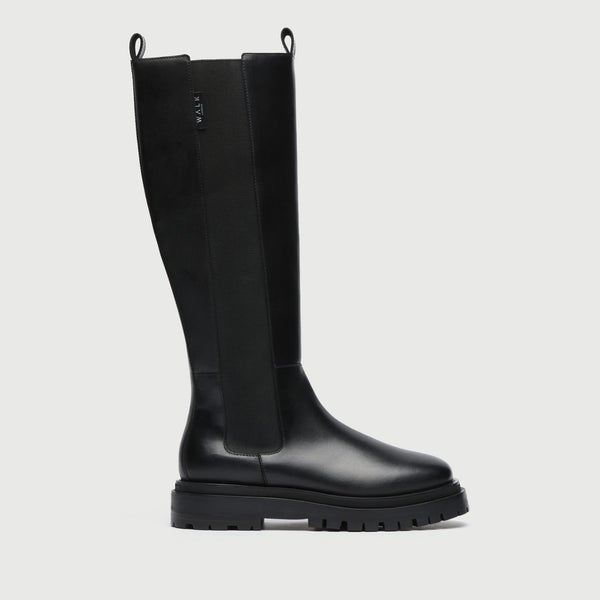 Walk London Women's Dana Leather Tall Knee-High Boots