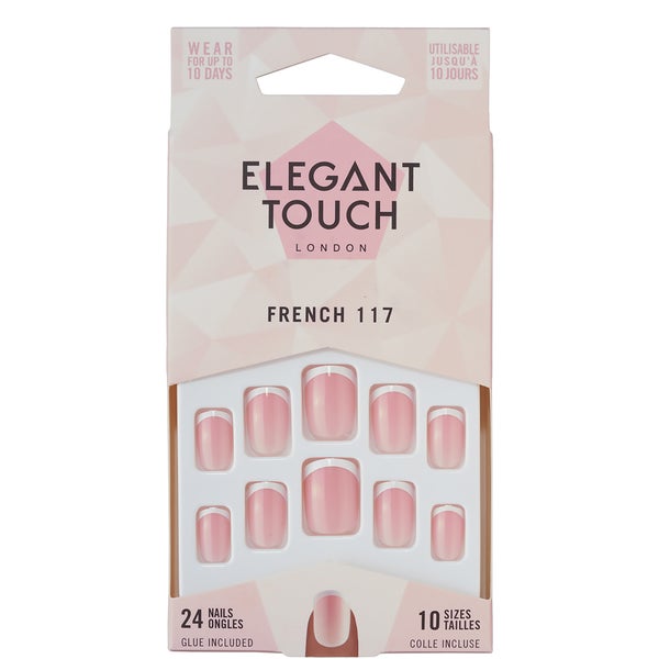 Elegant Touch False Nails - French Pink 117