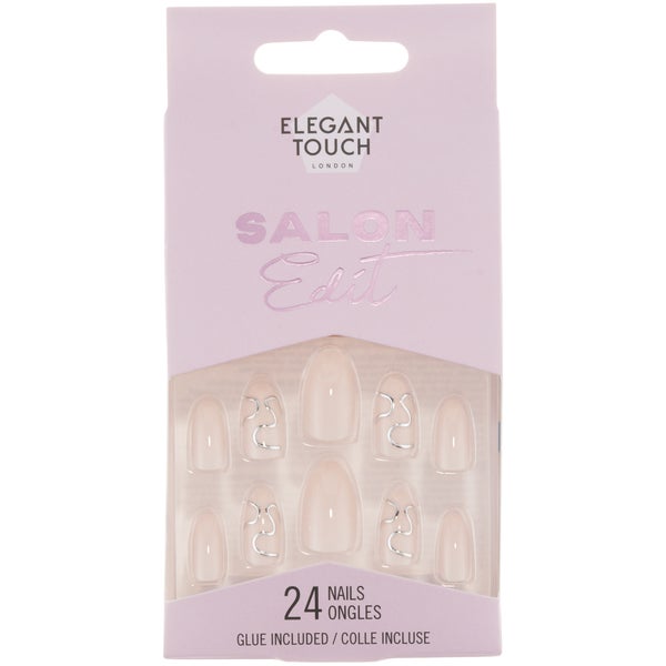 Elegant Touch False Nails Salon Edit Luxe - Silver Linings