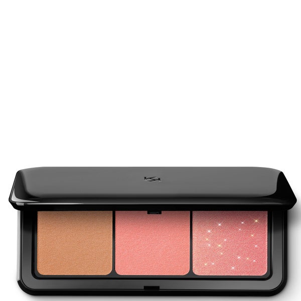 KIKO Milano Multi Finish Trio Blush & Bronzer Palette 7g (Various Shades)