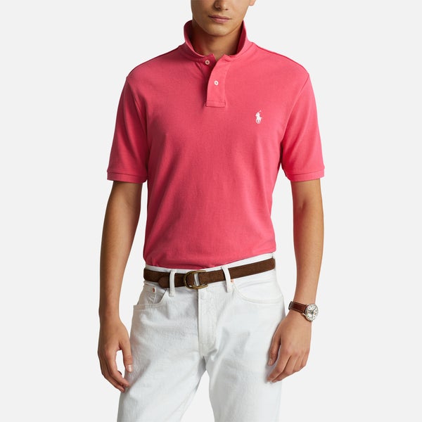 Polo Ralph Lauren Cotton-Piqué Custom Slim Fit Polo Shirt