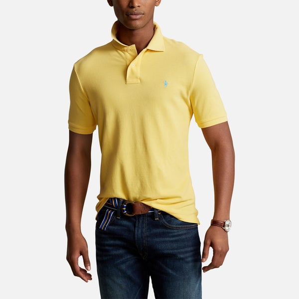 Polo Ralph Lauren Cotton-Piqué Custom Slim Fit Polo Shirt