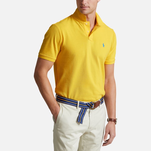 Polo Ralph Lauren Cotton-Piqué Custom Slim Fit Polo Shirt