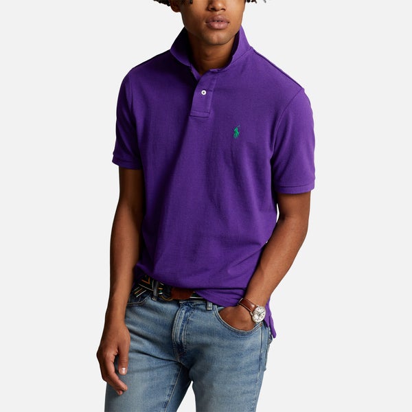 Polo Ralph Lauren Cotton-Piqué Custom Slim Fit Polo Shirt