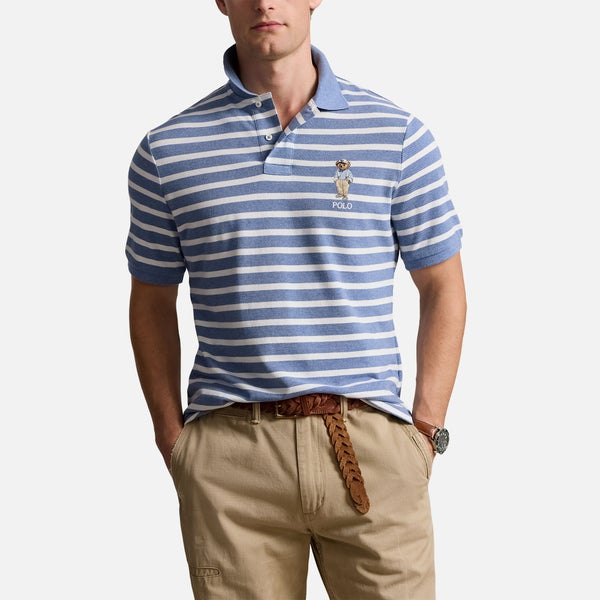 Polo Ralph Lauren Bear Cotton-Piqué Polo Shirt