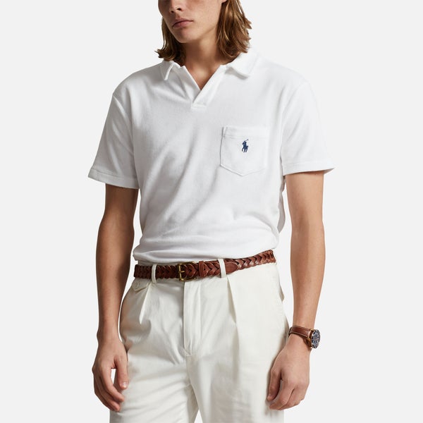 Polo Ralph Lauren Cotton-Terry Custom-Fit Polo Shirt