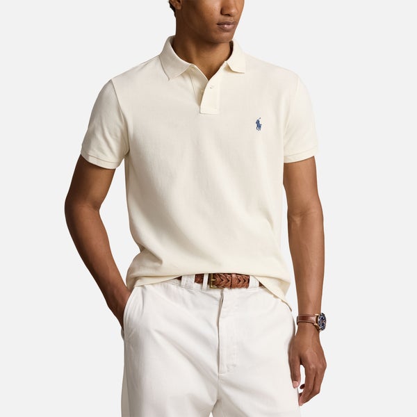 Polo Ralph Lauren Cotton-Piqué Custom Slim Fit Polo Shirt