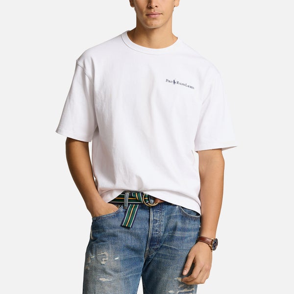 Polo Ralph Lauren Printed Script Cotton-Jersey T-Shirt