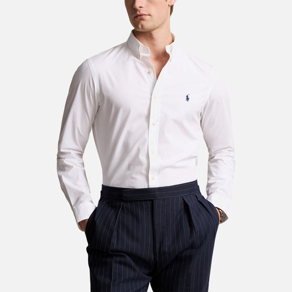Polo Ralph Lauren Stretch-Poplin Slim-Fit Shirt