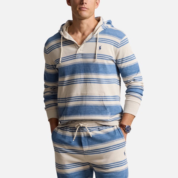 Polo Ralph Lauren Spa Striped Cotton-Terry Hoodie