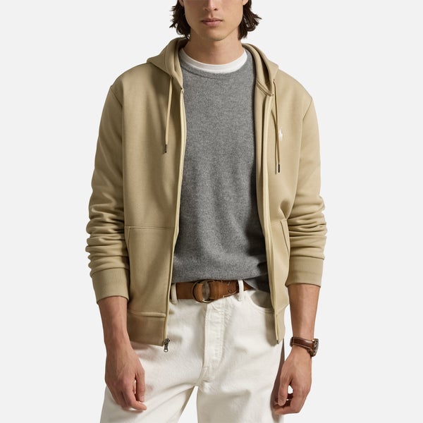 Polo Ralph Lauren Double-Knit Cotton-Blend Hoodie