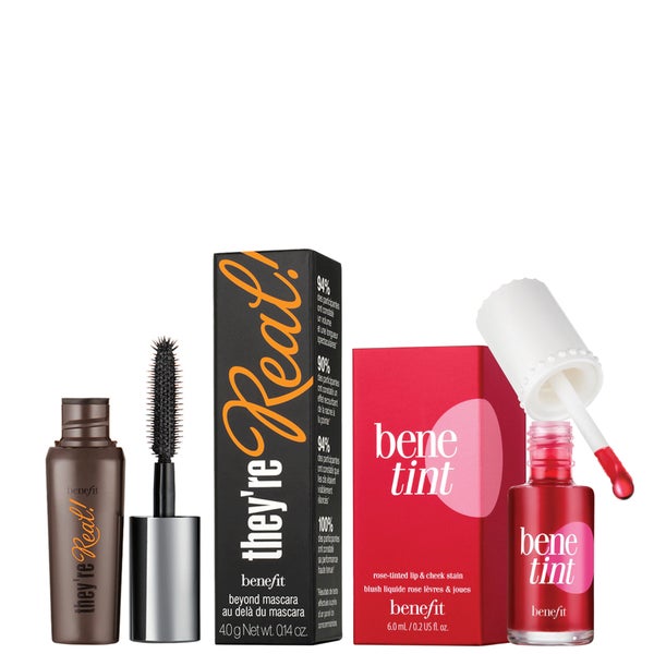 Benefit Benetint 6ml And Mini Mascara Bundle - They'Re Real Lengthening (Worth £36.50)