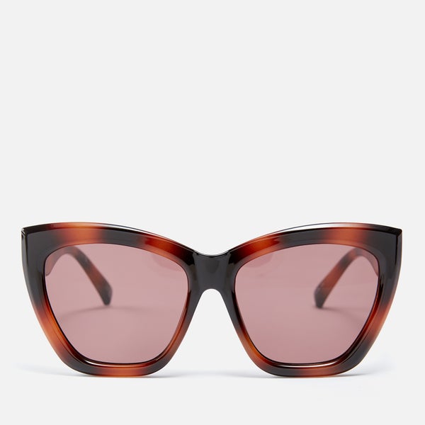 Le Specs Vamos Oversized Square-Frame Sunglasses