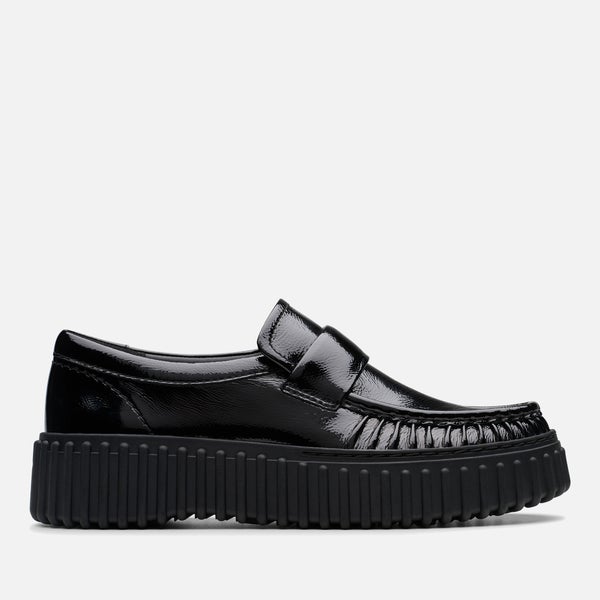 Clarks Women's Torhill Mocc Patent Leather Loafers