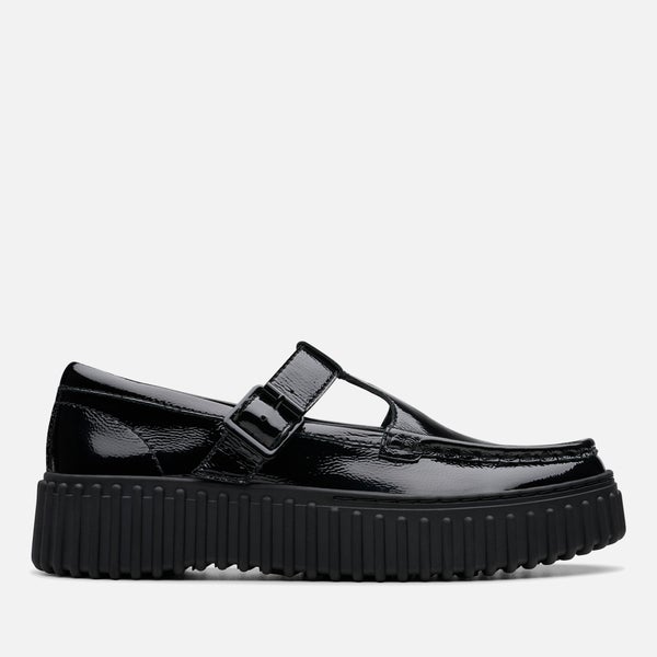 Clarks Torhill Bar Patent Mary Jane Flats