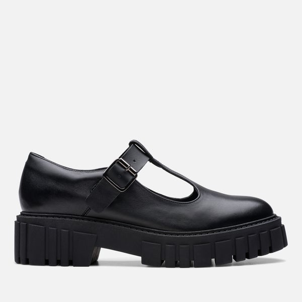 Clarks Women's Page Bar Leather Mary Jane Shoes
