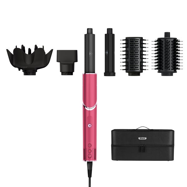 Shark Beauty FlexStyle Limited Edition Malibu Pink 5-in-1 Air Styler and Hair Dryer Gift Set
