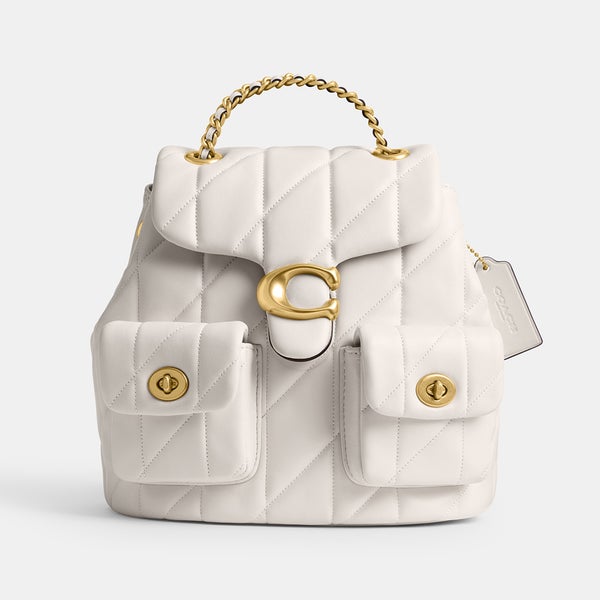 Coach Quilted Tabby Leather Backpack