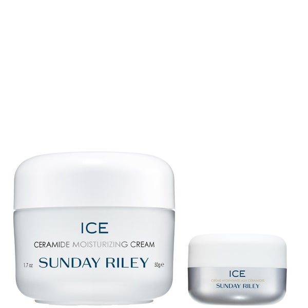 Sunday Riley Ice Ceramide Moisturizing Cream 50g and 15g Duo