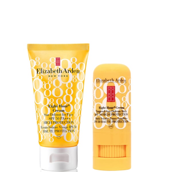 Elizabeth Arden Travel Essentials Eight Hour Cream Sun Defense Lotion and Stick SPF50 PA+++