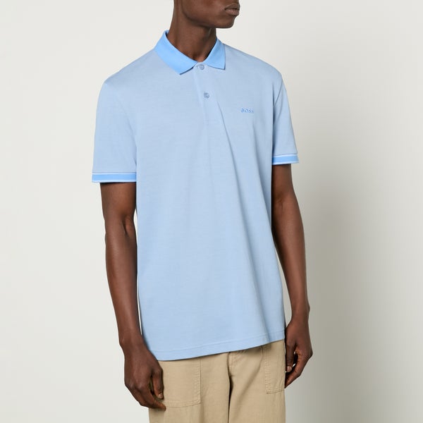 BOSS Green Paddy 8 Cotton-Piqué Polo Shirt
