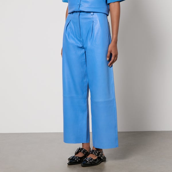 Stella Nova Cropped Leather Trousers
