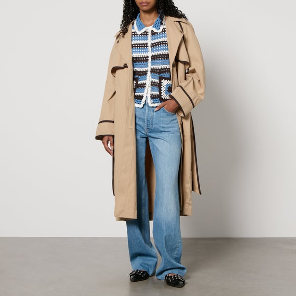 Baum Und Pferdgarten Deona Cotton-Gabardine Trench Coat