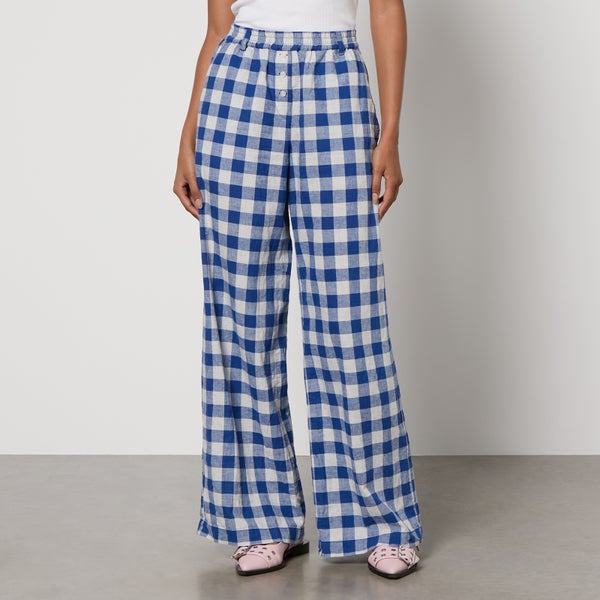 Baum Und Pferdgarten Namira Cotton and Linen-Blend Trousers