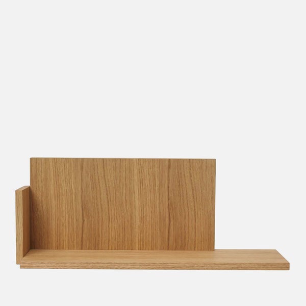 Ferm Living Stagger Shelf - Low - Oiled Oak