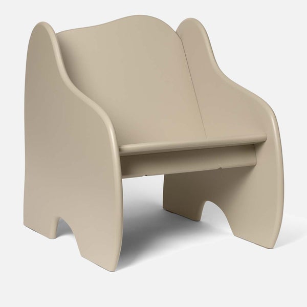 Ferm Living Slope Lounge Chair - Cashmere