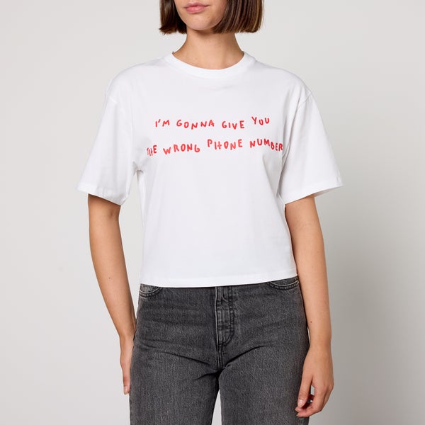 MAX&Co. Boxyclaim Cotton-Blend Jersey T-Shirt